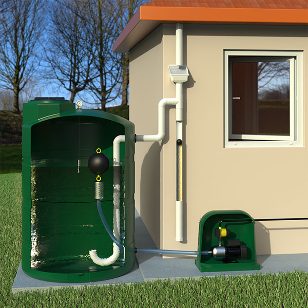 Green Hand Cistern Pump