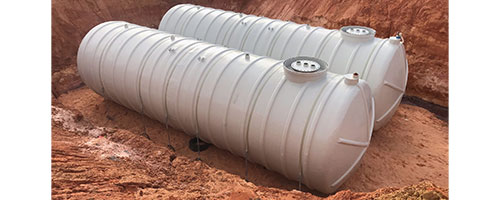 Fiberglass Underground Water Storage Tanks