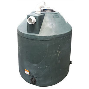 450 Gallon Preconfigured Above Ground Rainwater Collection System